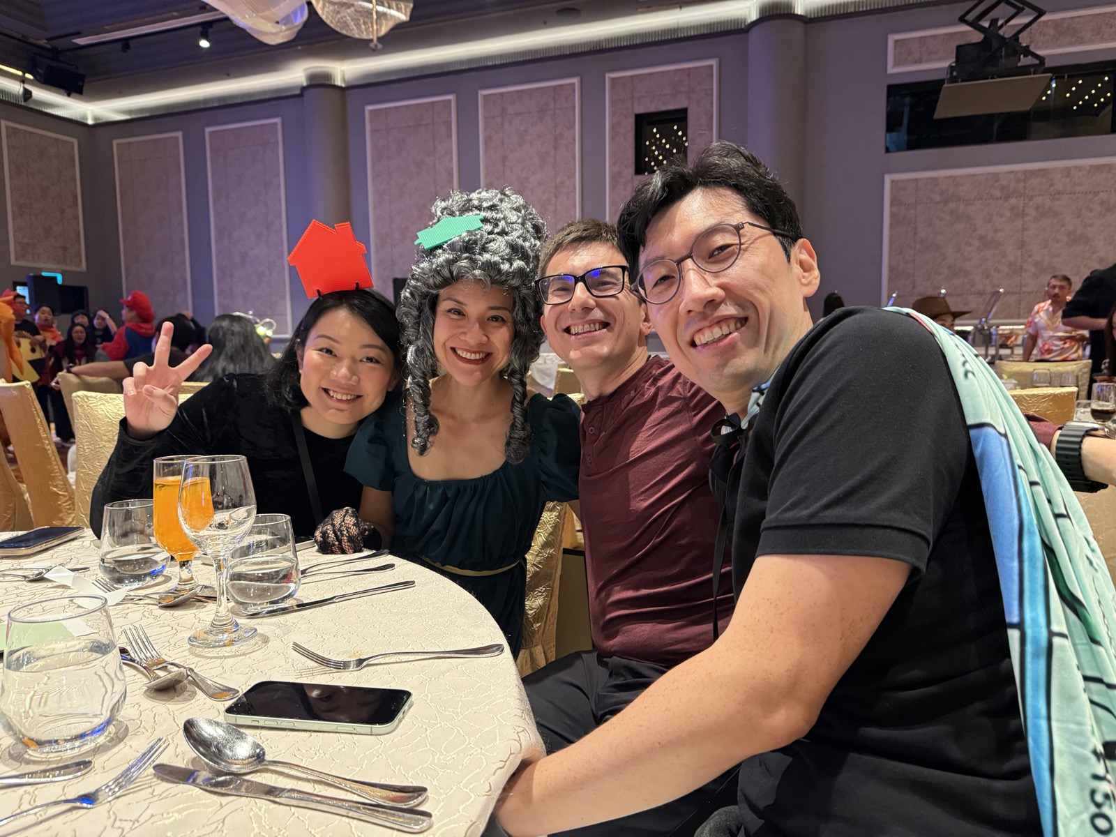 Friends from Singapore