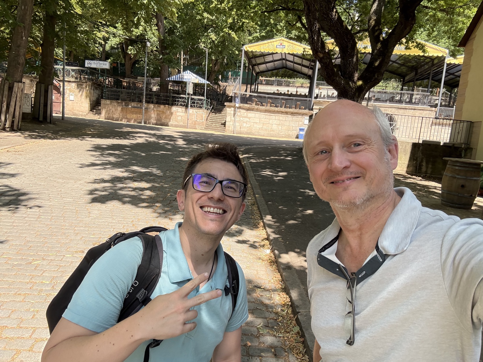 Erlangen with Wolfgang
